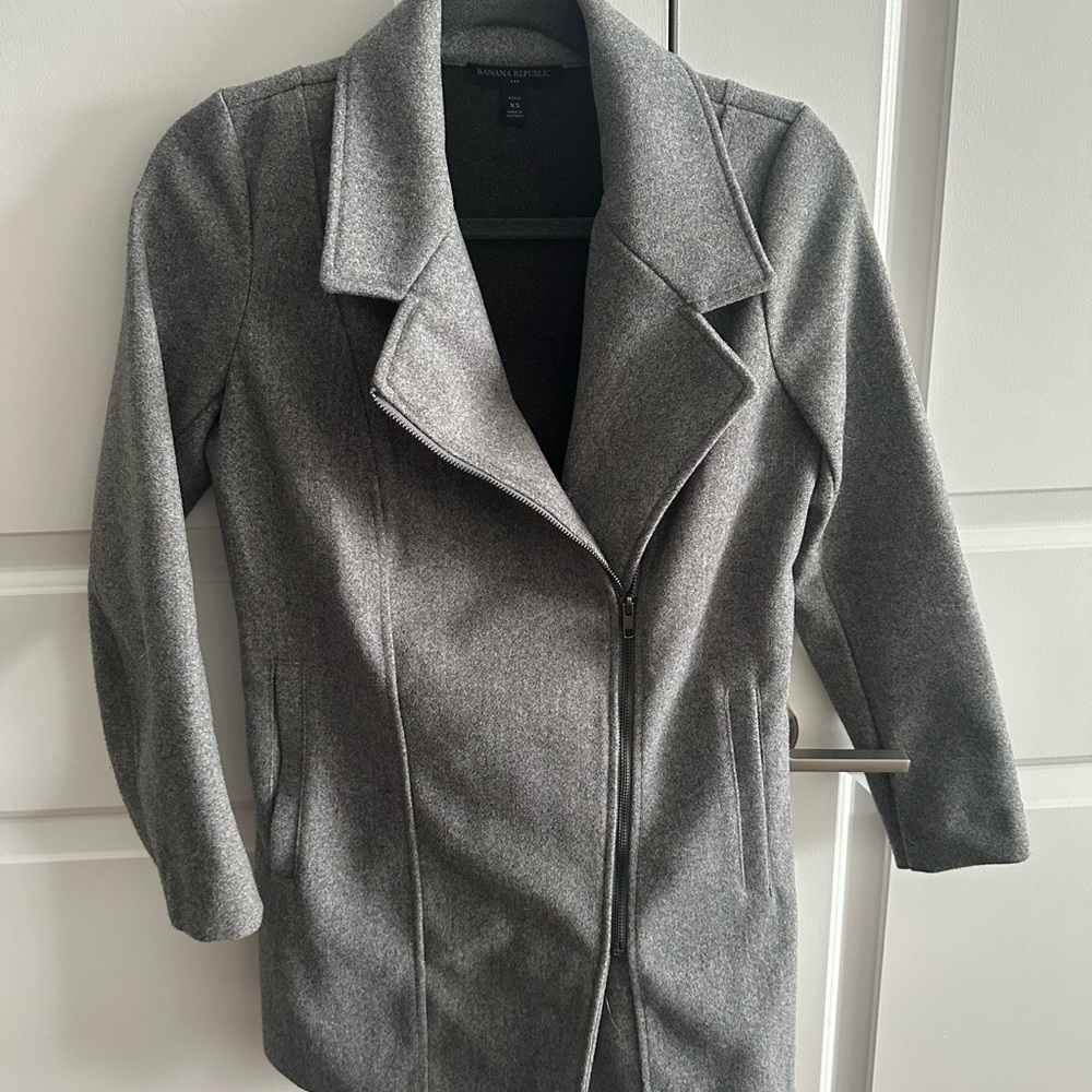 Banana Republic Classic Gray Coat